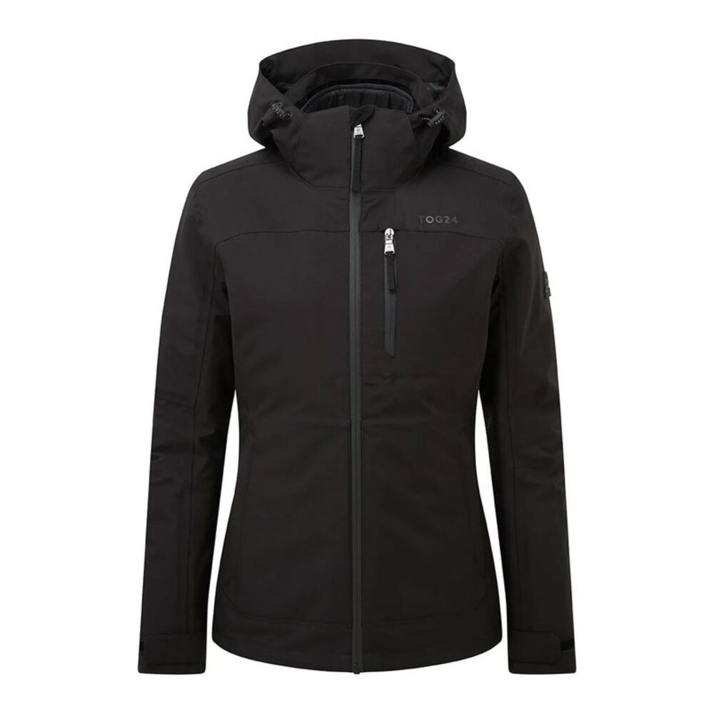 TOG24 Womens/Ladies Beverly 3 in 1 Waterproof Jacket / Black